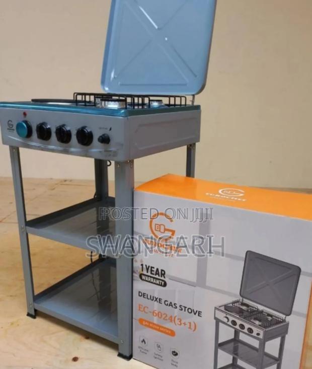 Colour Silver. Automatic Eurochef 3+1 With Shelves - main view