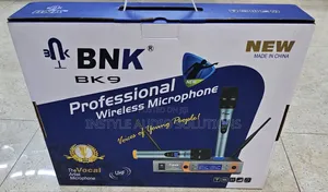 Bk 9 BNK Digital Display Wireless High-Quality Wireless Microphones