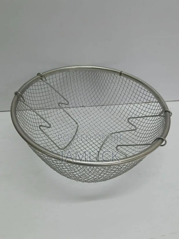 Stainless Steel Deep Frying Basket Sieve – Bz
