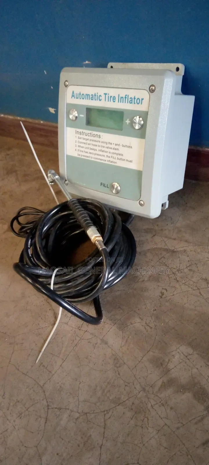 Automatic Tire Inflator