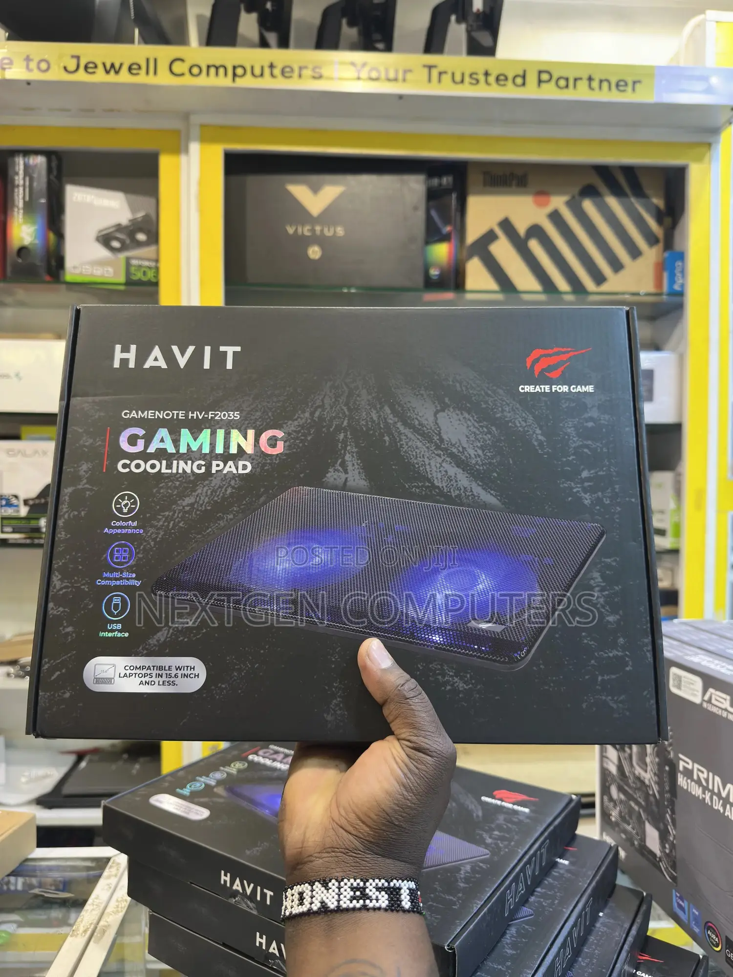 Havit Gaming Cooling Pad Gamenote Hv-F2035