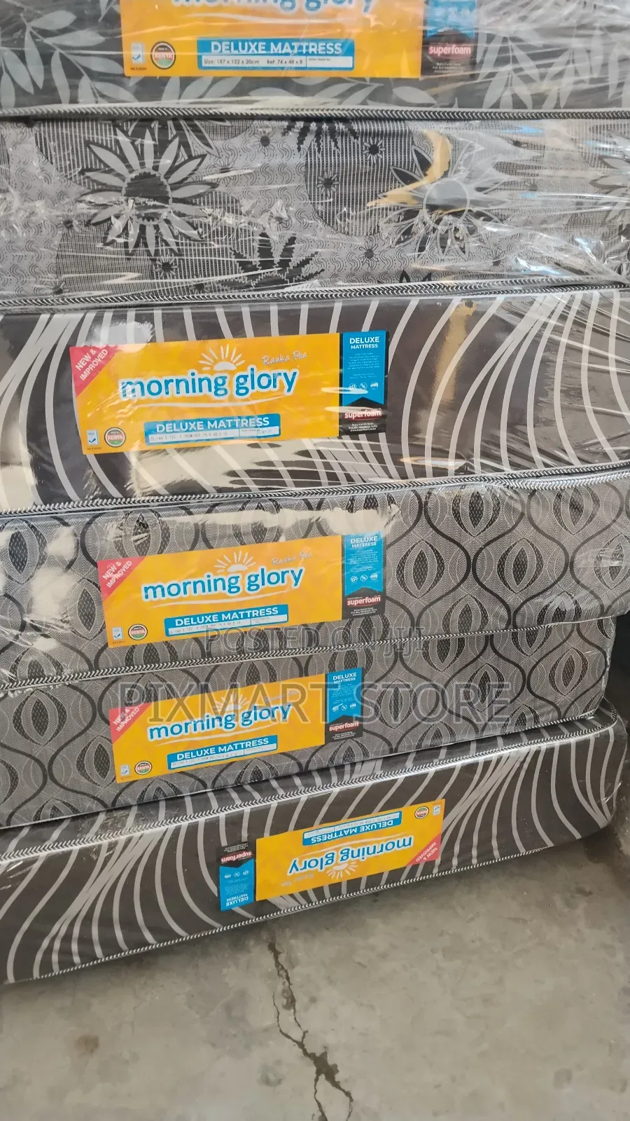 Morning Glory 5×6 Quilted Medium Density Mattress – 10′′ Comfort