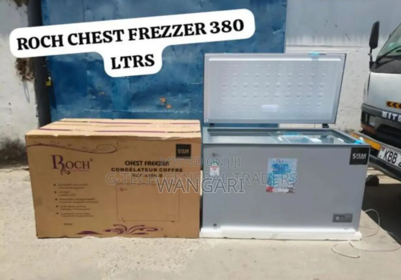 Pay on Delivery Roch 380l Freezer. Chest Freezer