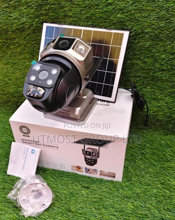 4g Solar PTZ Camera With Dual Cameras