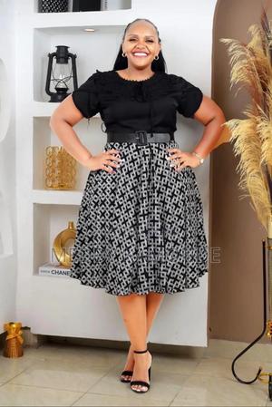 Black Skater Dress - main view