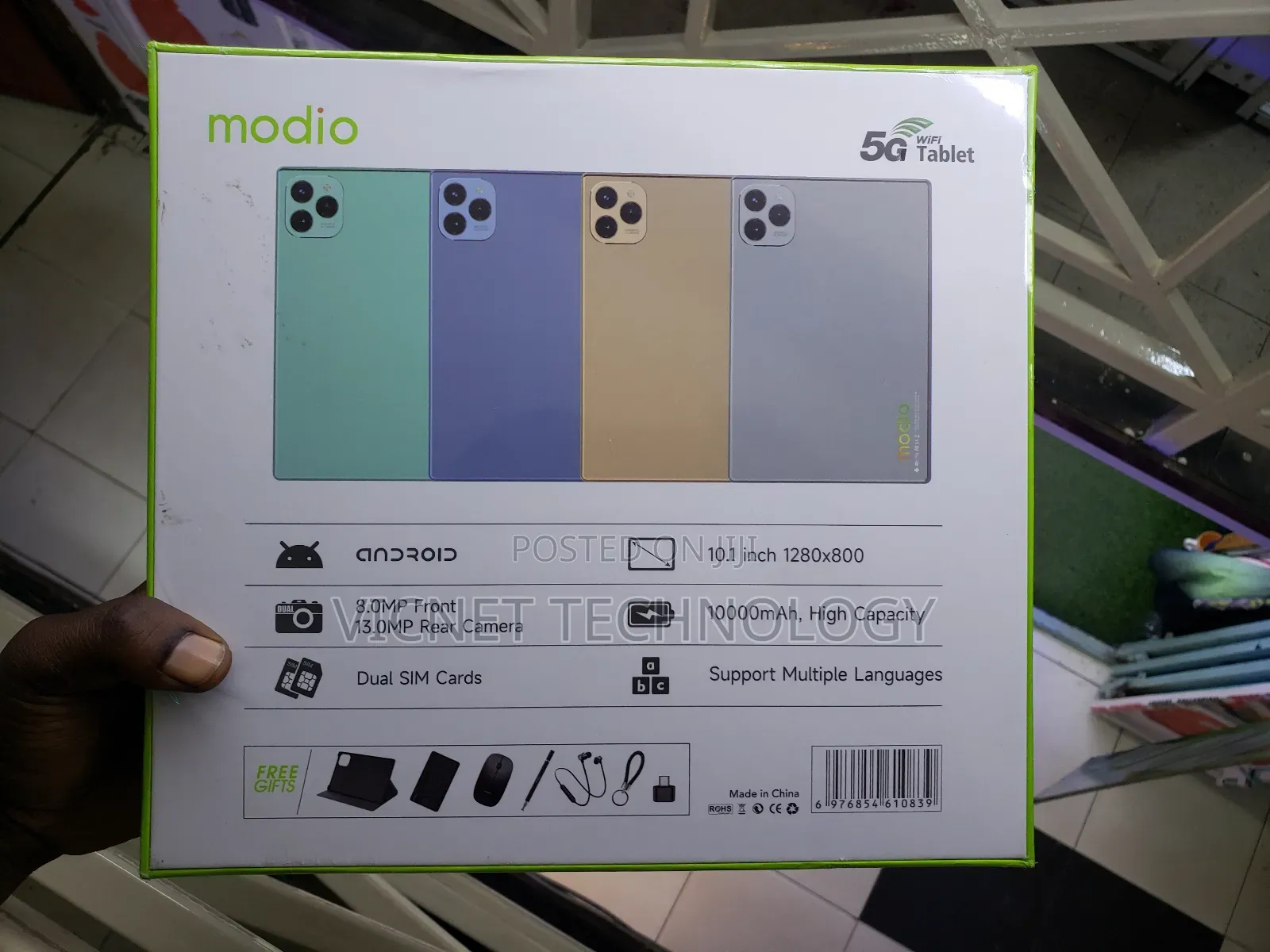 New Modio M39 1 TB Silver