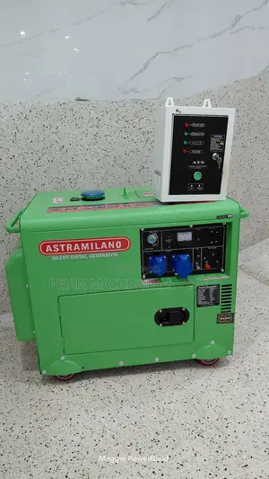 12kva Astramilano Silent Diesel Generator Amd12000s With Ats Switch