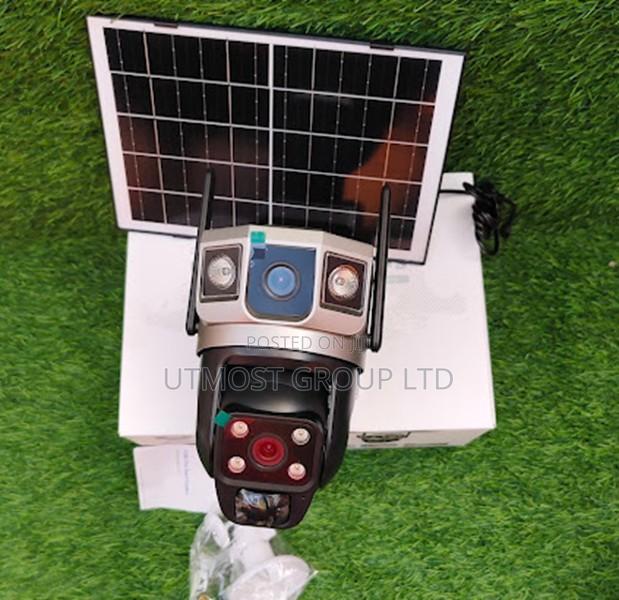 4g PTZ Solar Camera Dual Lens Remote View - main view