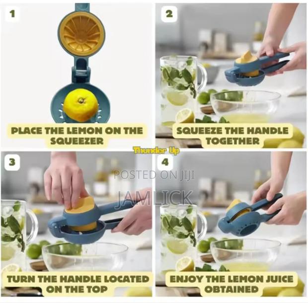 Hand Press Lemon Squeezer – Bz - thumbnail 4