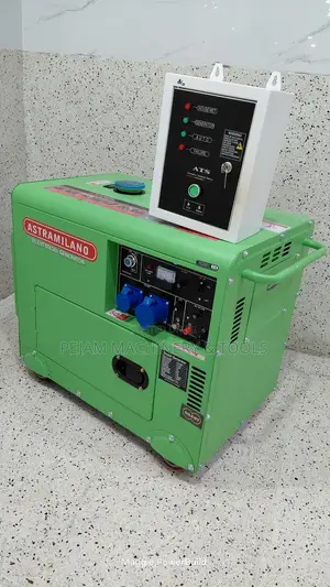 12kva Astramilano Silent Diesel Generator Amd12000s With Ats Switch