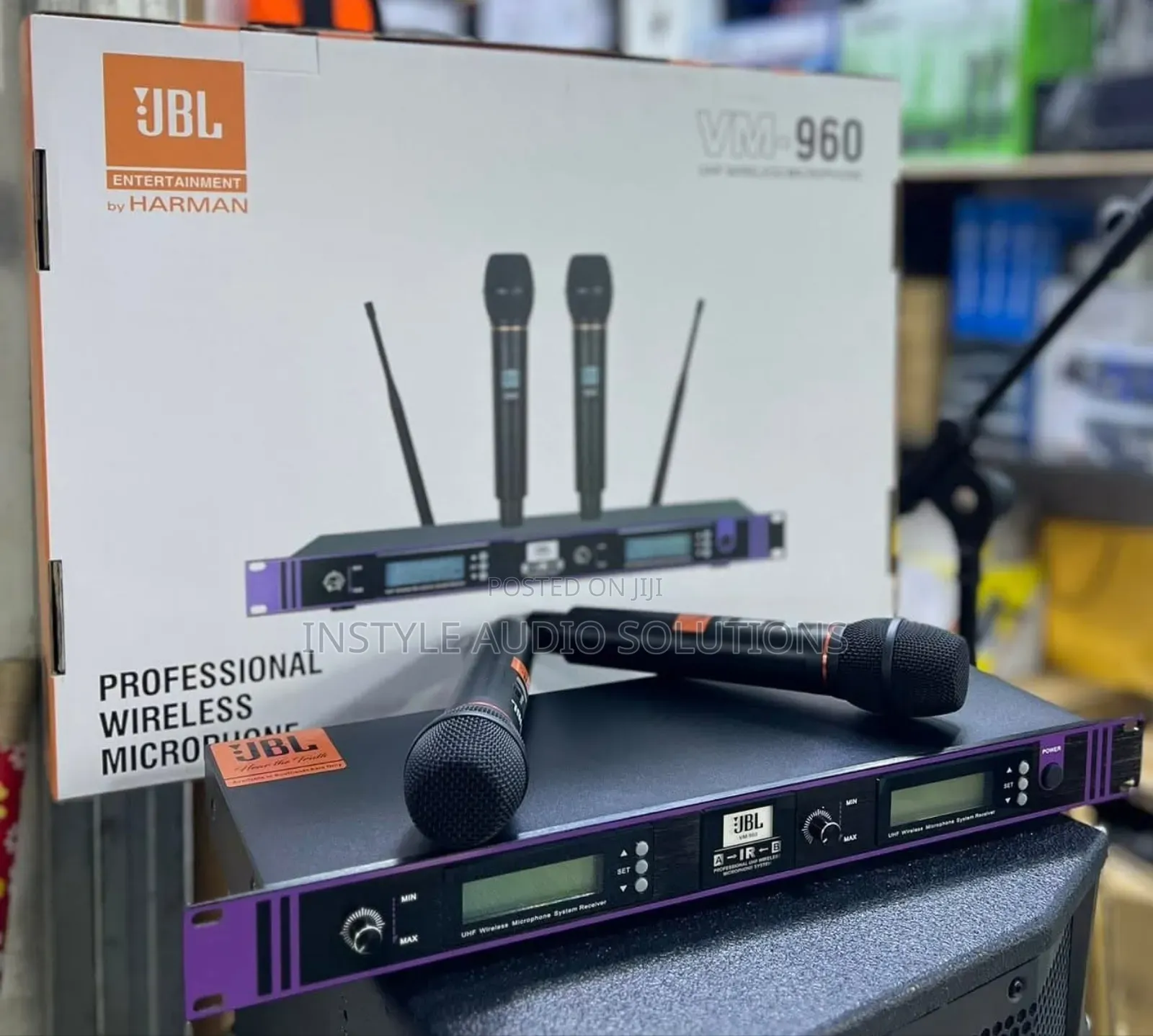 JBL Vm960 200 Meters Frequency Range Professional Wireless
