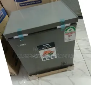 Grey Chest Freezer. Ecomax 60litres
