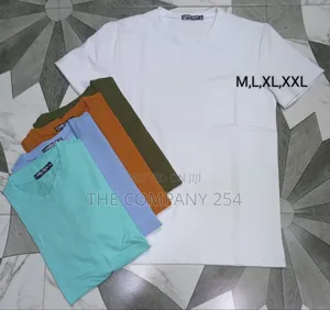 Quality Casual Cotton Unisex Round Neck Plain Tshirts