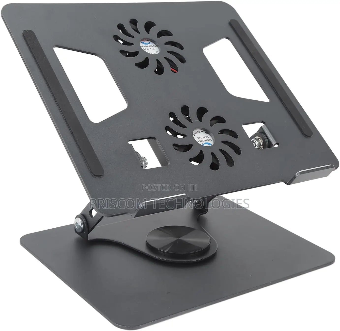 Laptop Stand With Cooling Fan, Adjustable Height Laptop Stand