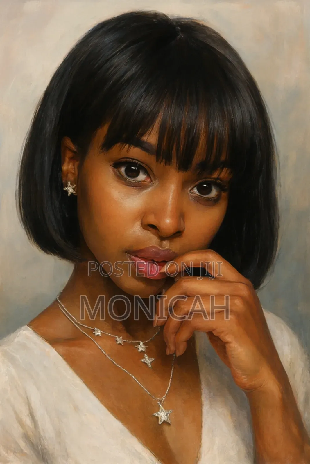 Curved Flinch Bob Wig