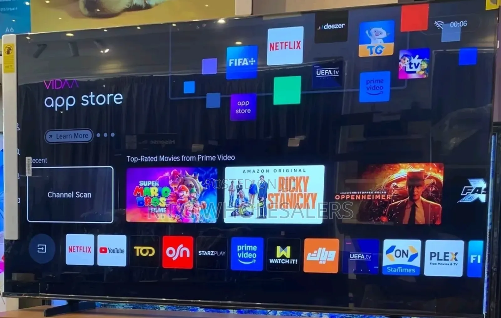 Hisense Q6 Series 65′′ Qled Smart Tv Vivid Colors Smart Features