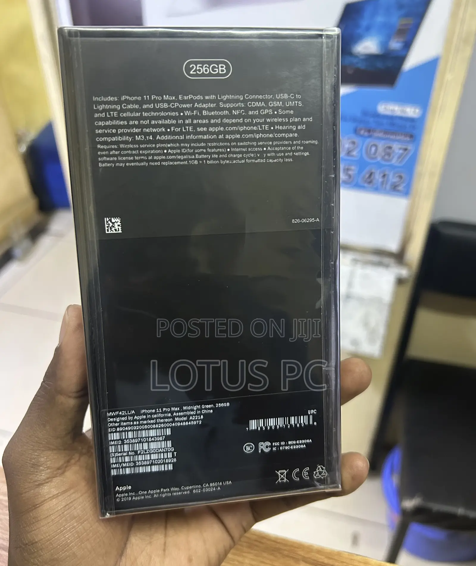 New Apple iPhone 11 Pro Max 256 GB Green