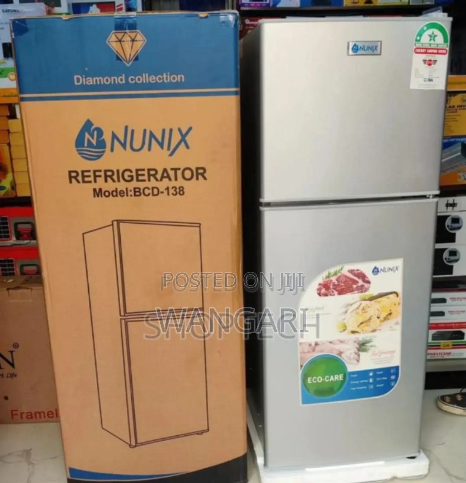 Model. BCD-138✓Nunix 138l Fridge