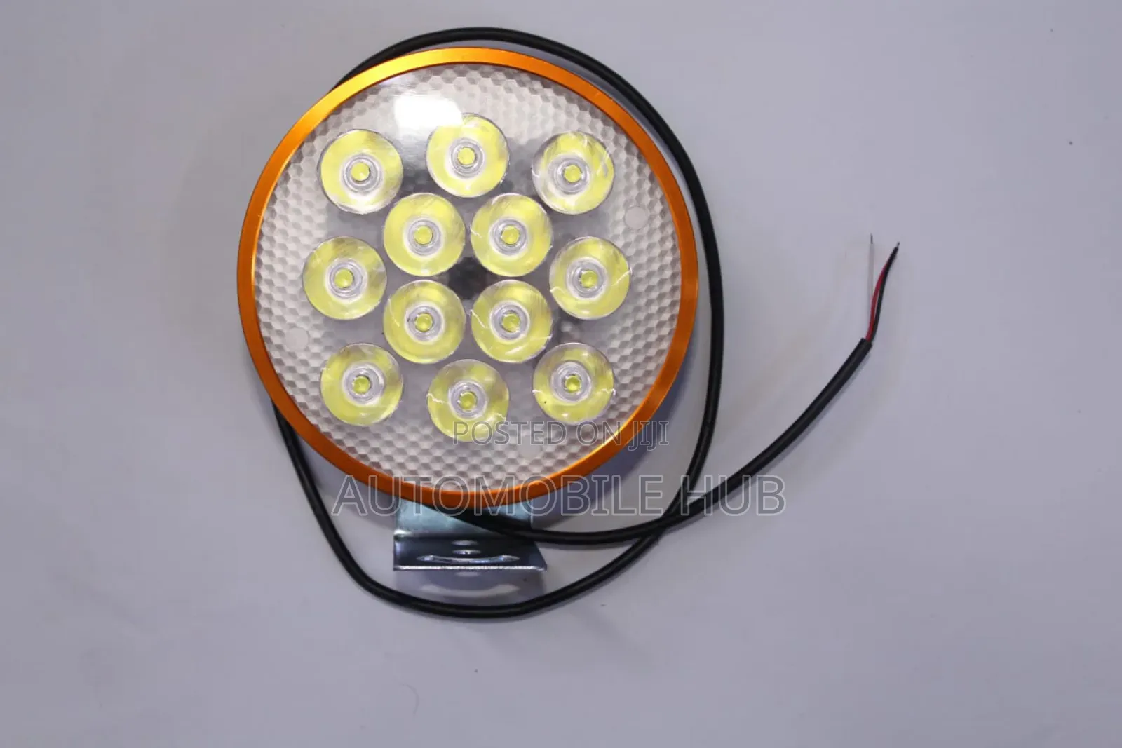 Round Led Sport Motorbike Headlight–Waterproof Offroad Driving Lamp