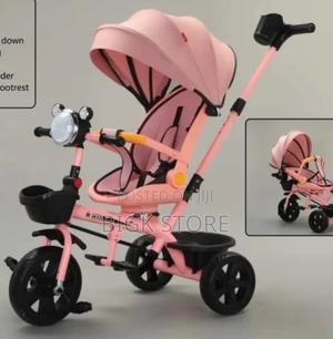 4in1 Baby Stroller Bike Rubber Tire Rotateable Stroller
