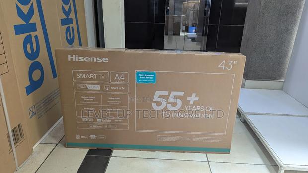 Hisense 43′′ 43a4n (New Model 2025) Uhd 4k Smart Frameless Tv - thumbnail 2