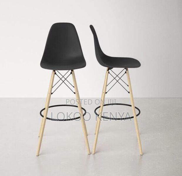 Barstool; Armless Plastic High-Eames Counter Chair - thumbnail 11