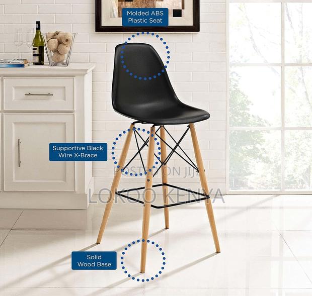 Barstool; Armless Plastic High-Eames Counter Chair - thumbnail 15