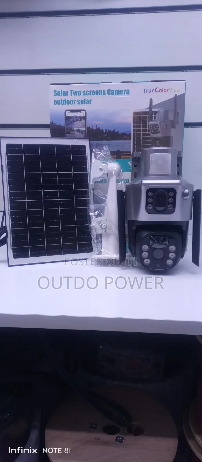 Dual Solar Powered Camera 4g V380