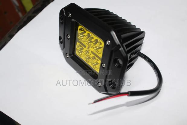 48w Square Led Motorbike Light Bar Headlight-Waterproof Flood Beam