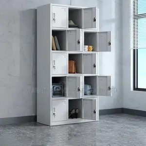 Office Cabinets| 15-locker Steel Office Storage Cabinet
