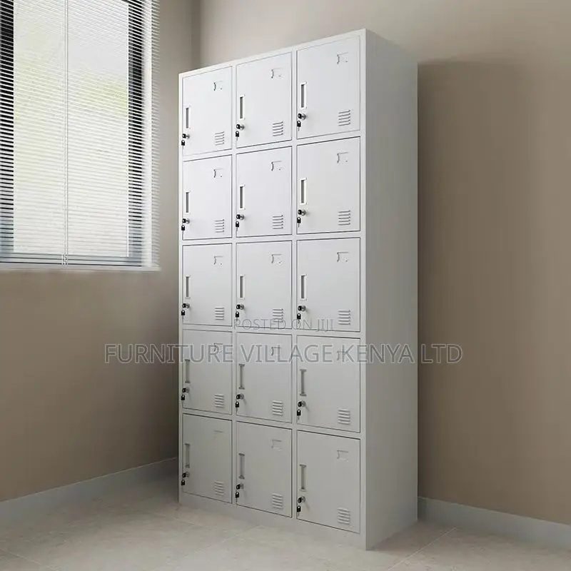 Office Cabinets| 15-locker Steel Office Storage Cabinet