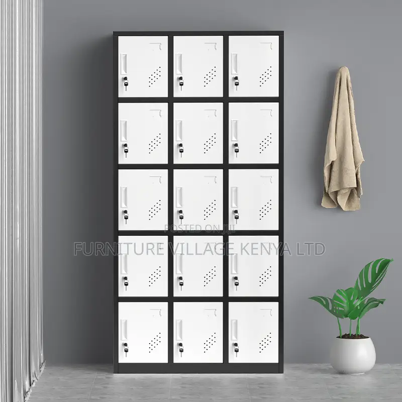 Office Cabinets| 15-locker Steel Office Storage Cabinet