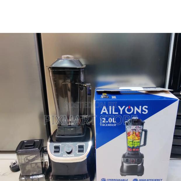 Ailyons 2-in-1 Blender Yt-8008, 2.0l, 8-Blade, Grinder Pulse
