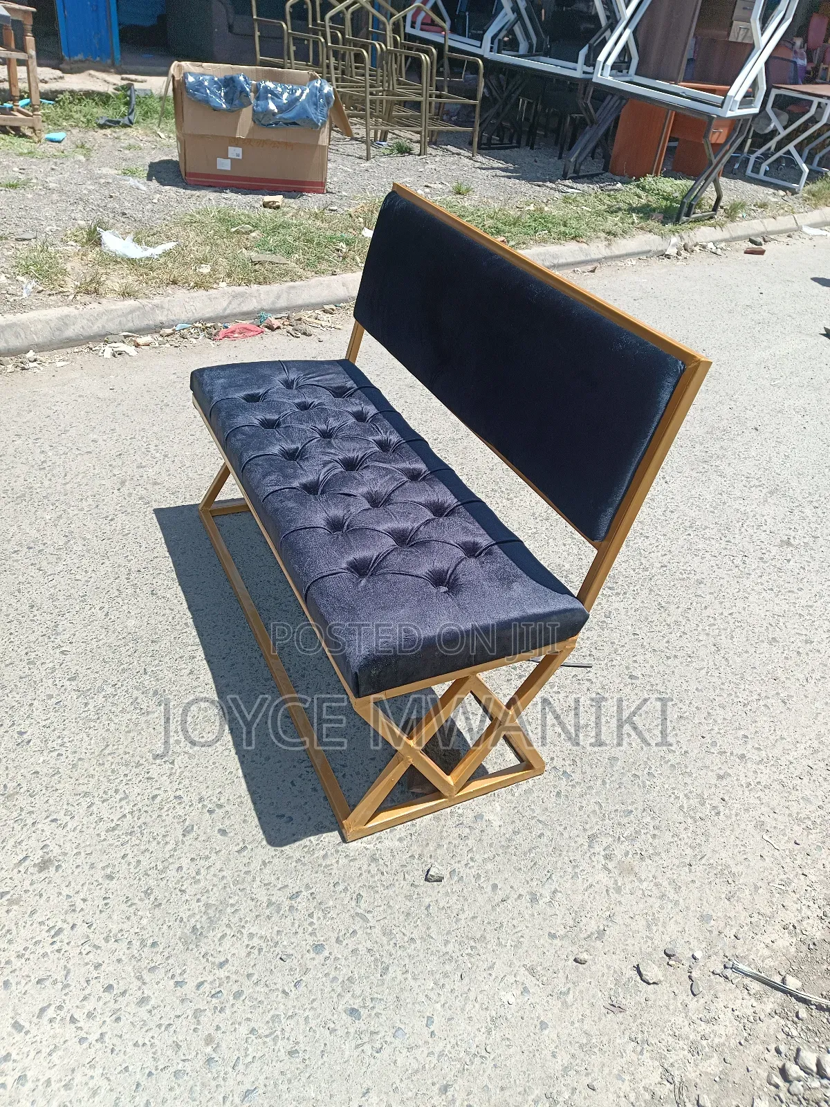 Salon Waiting Seat or Reception Seat, 
