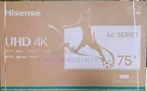 Hisense A6 Series 75‐Inch Uhd Smart Led Tv