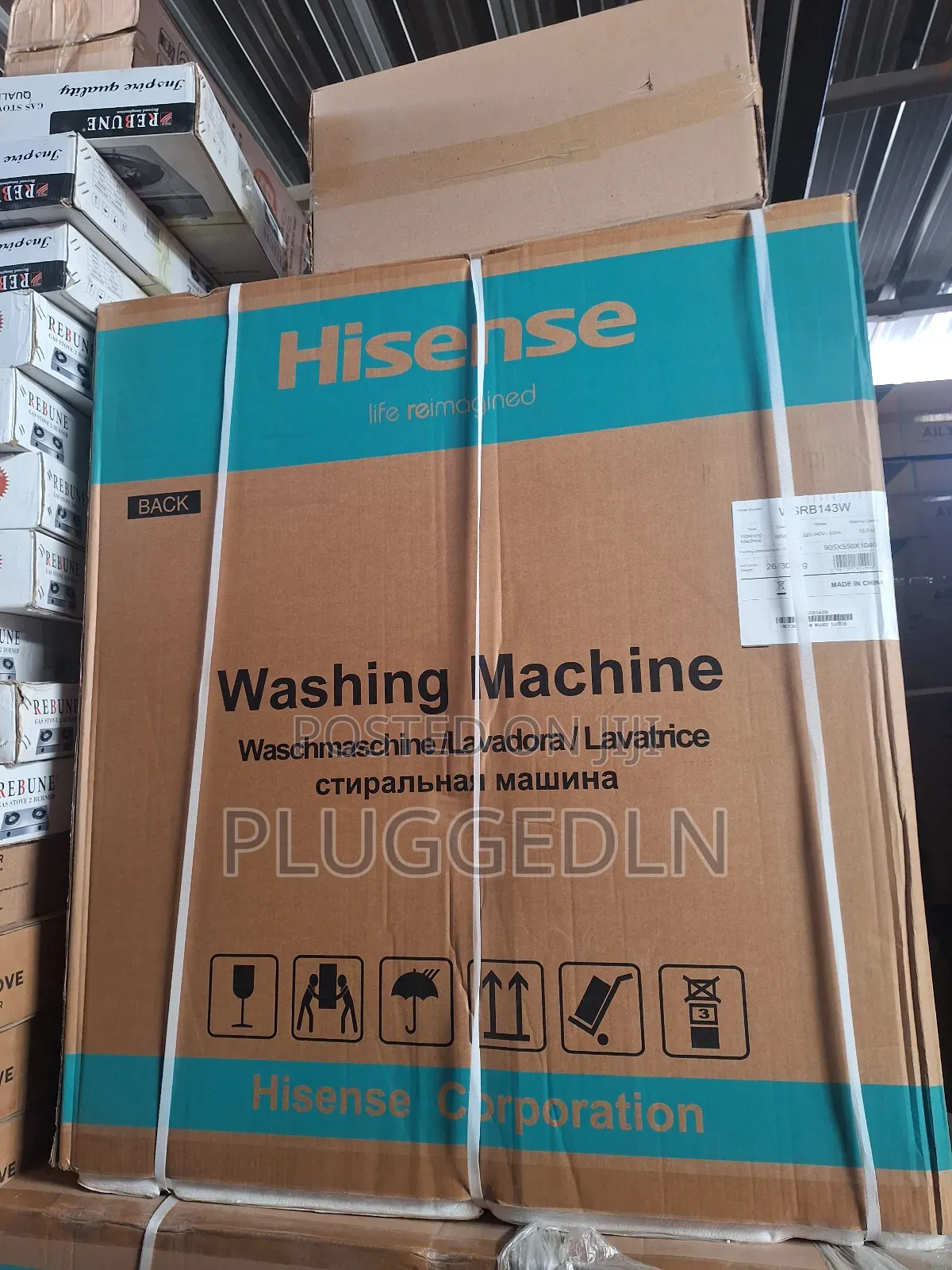 Hisense Washing Machine Twin Tub 13.5kg Semi-automatic- Wsrb143w