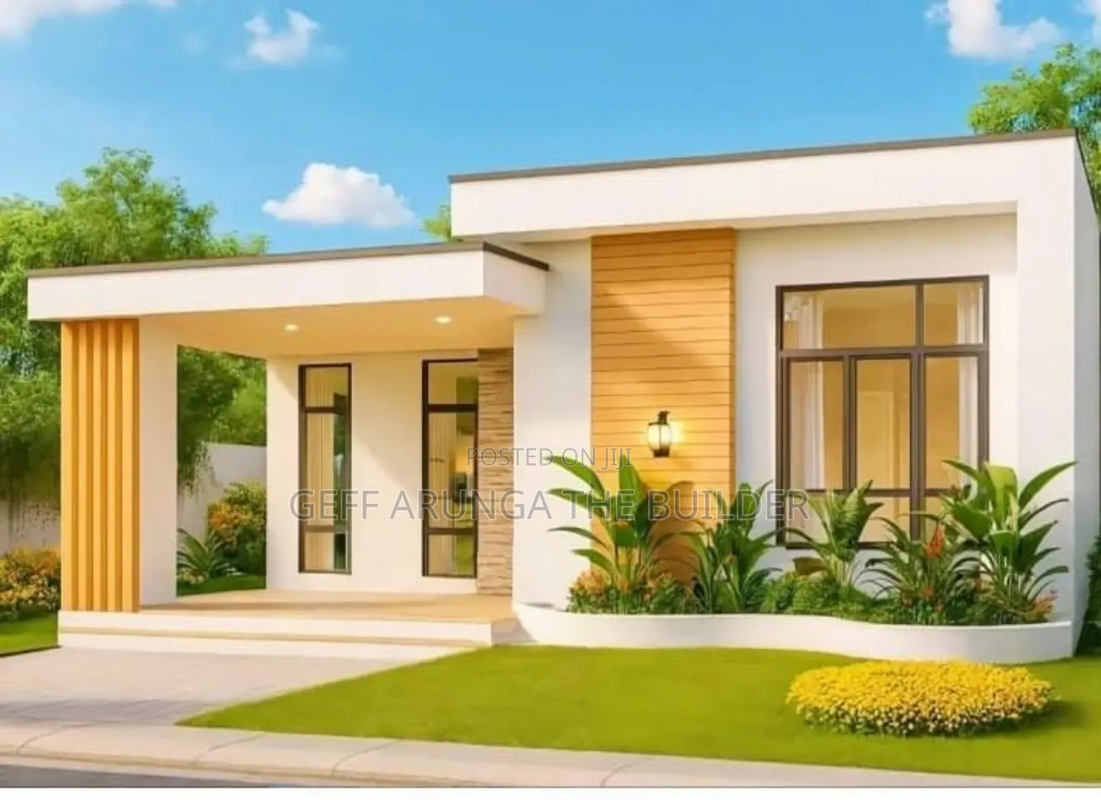 Construction of Modern Residential Homes
