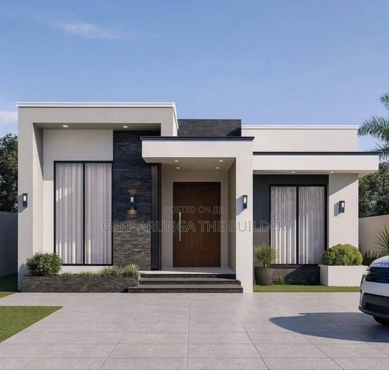 Construction of Modern Residential Homes