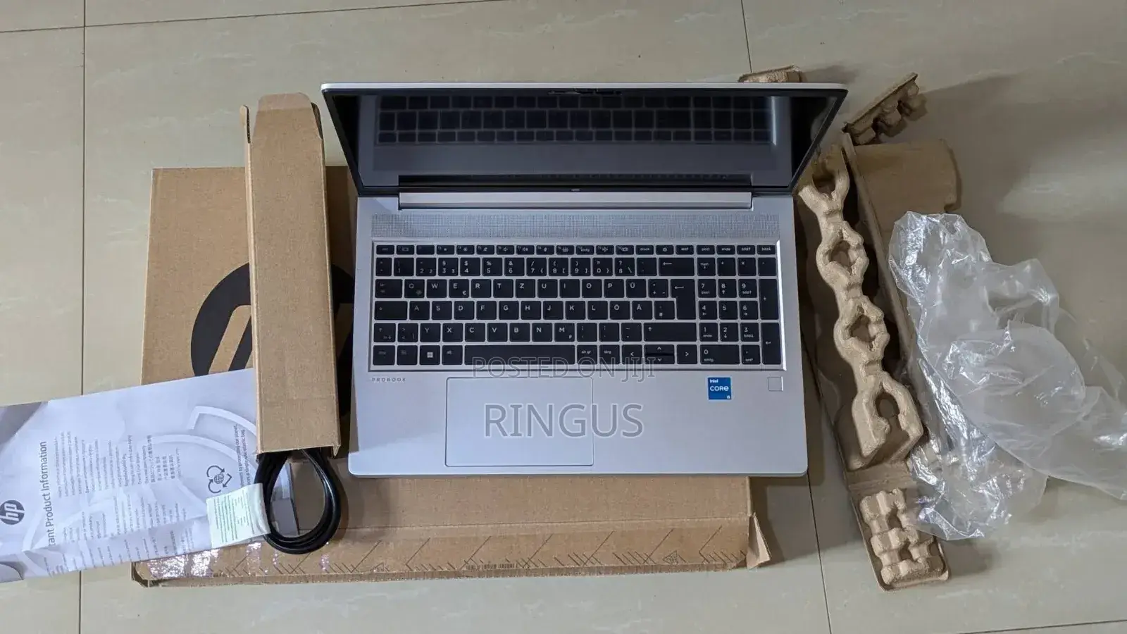 New Laptop HP ProBook 450 G9 16GB Intel Core i7 SSD 512GB