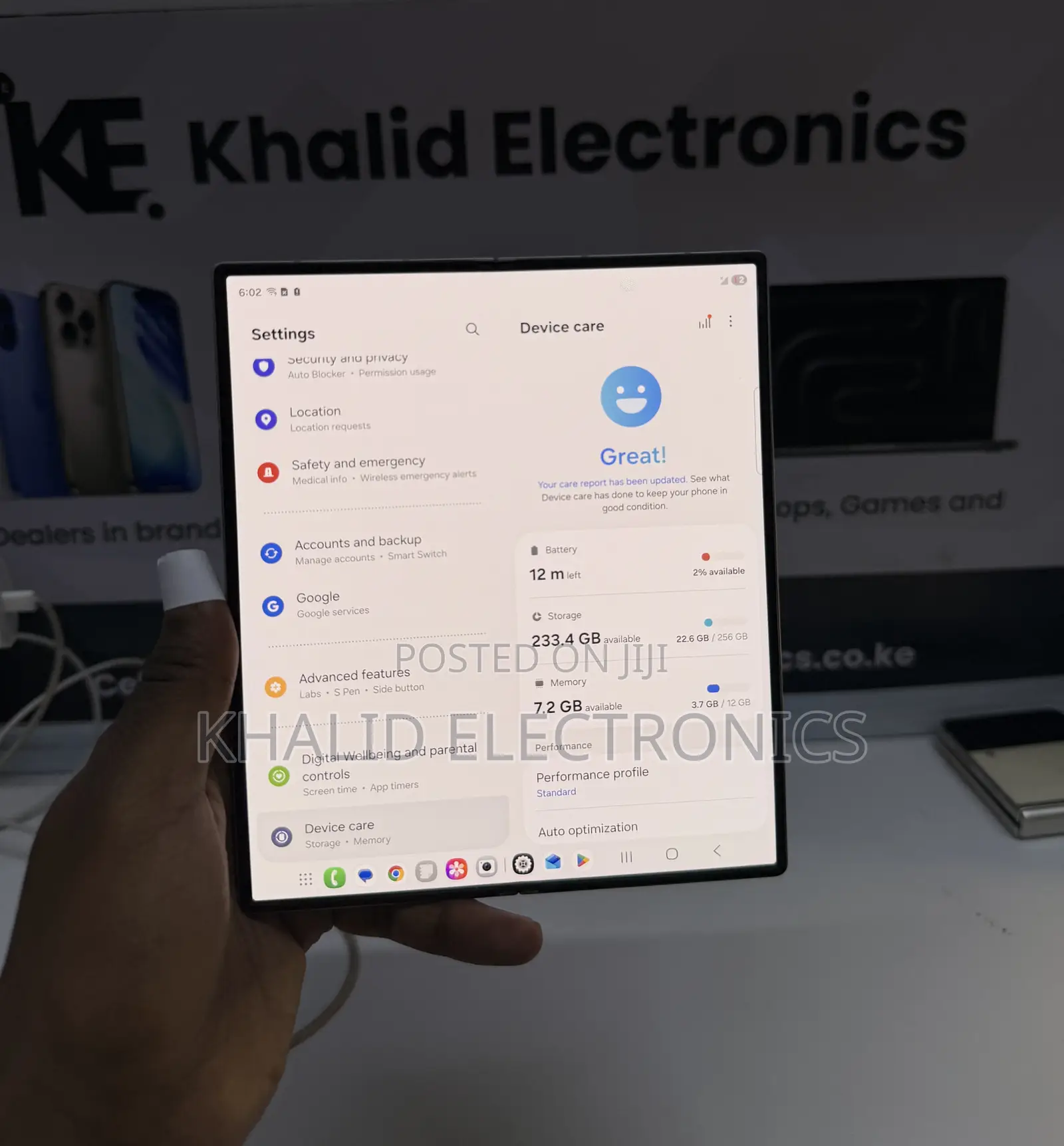 Samsung Galaxy Z Fold6 256 GB Gray