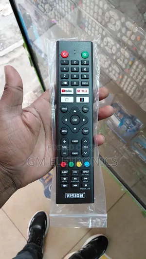 Vision+ Smart Tv RMT + Free Batteries.