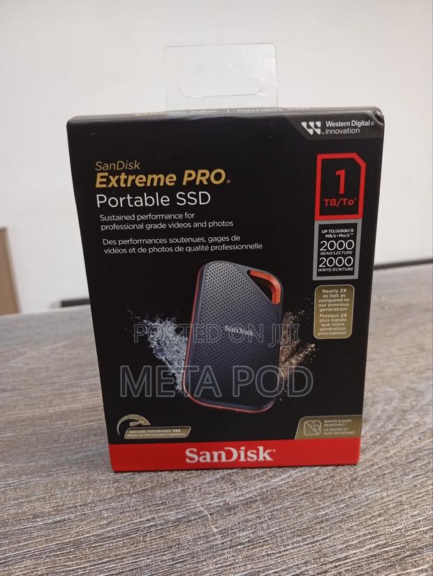 Sandisk Extreme Pro 1tb Portable SSD - main view