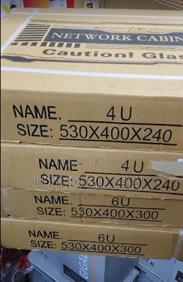 4u Secure Wall Mount Cabinet 530×400×240 - main view