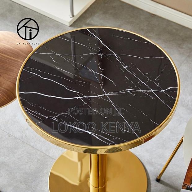 Dining Table ; White Marble Top Dining Table - thumbnail 18