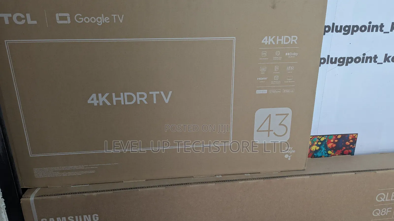 TCL 43′′ 43v6c Smart HDR Google Tv