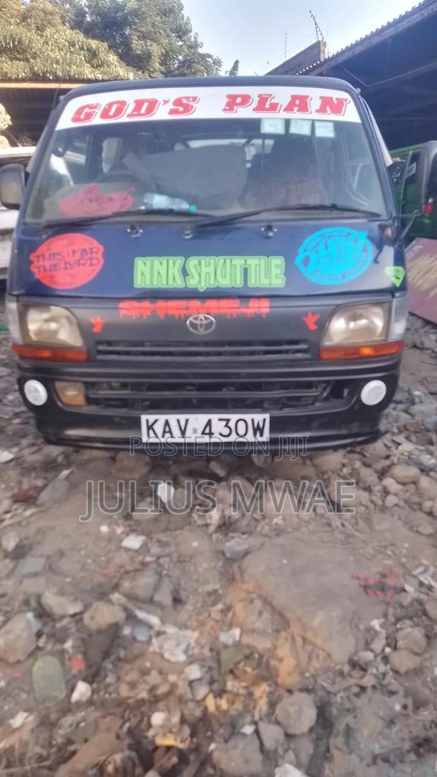 Toyota HiAce 2008 Blue