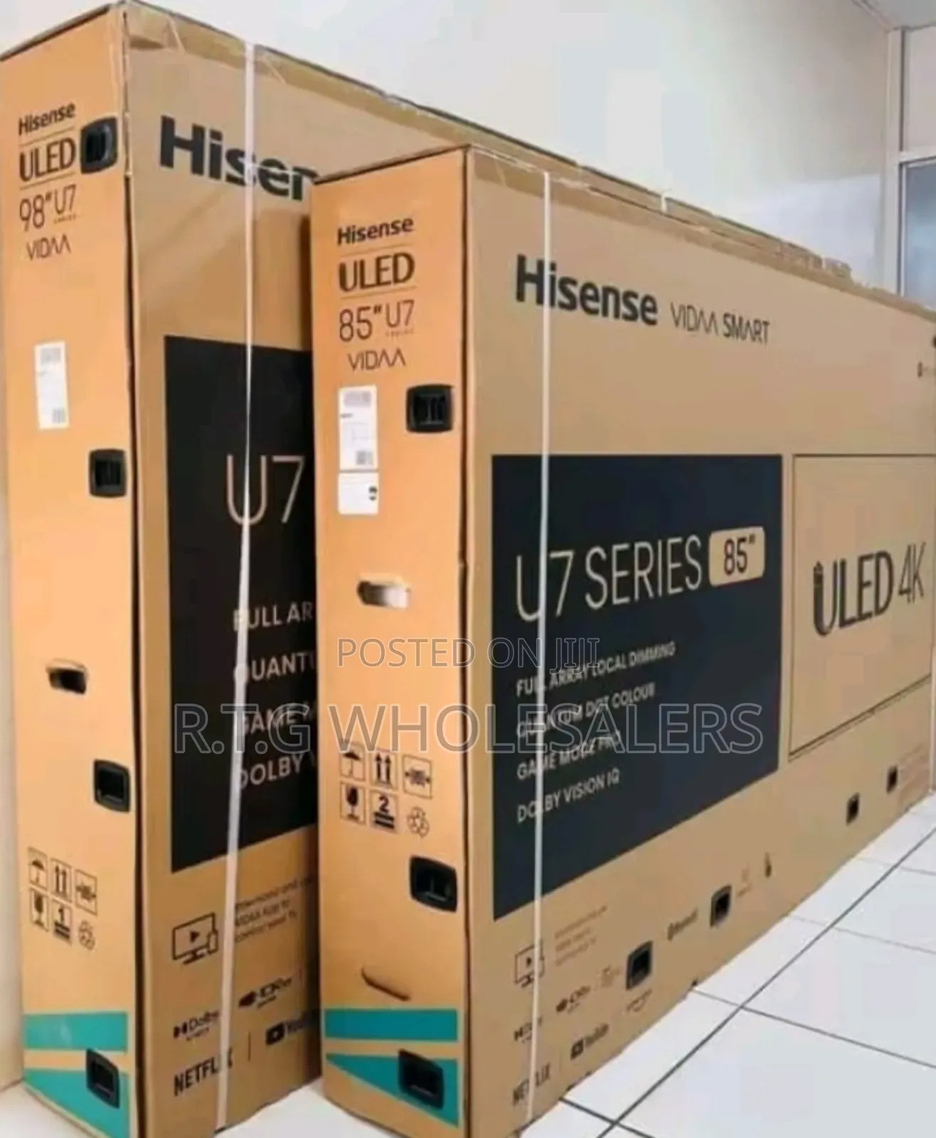 Hisense 75" U8 Mini-Led Smart Tv – 165hz Ultra Hd