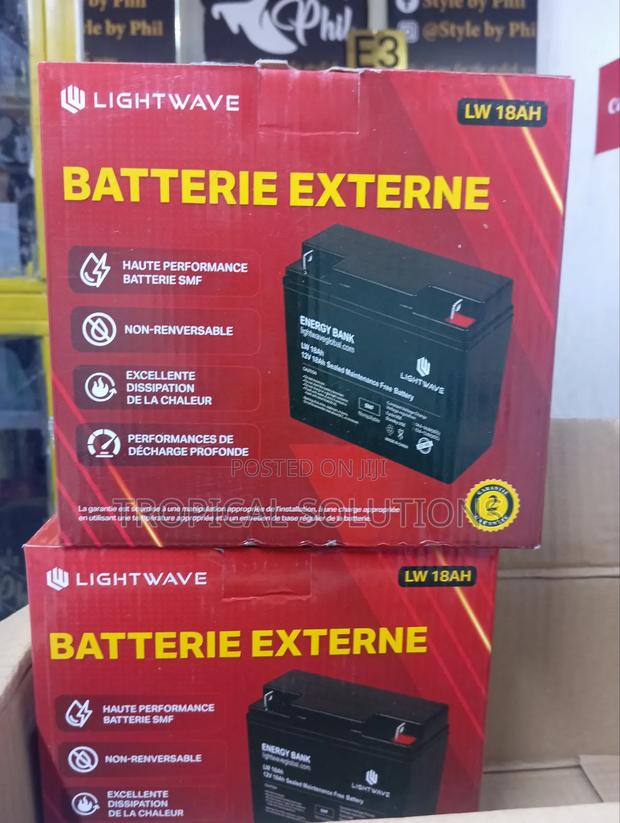 Lightwave Battery 12v by 18ah - thumbnail 2