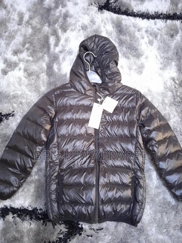 Kids Black Down Jackets Feathers Padded Light Hooded - thumbnail 2