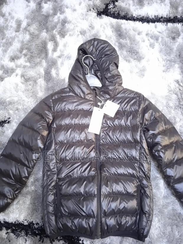 Kids Black Down Jackets Feathers Padded Light Hooded - thumbnail 4